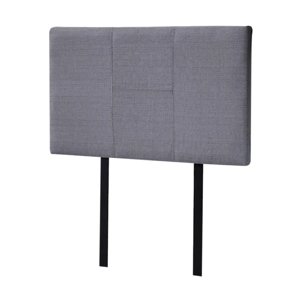 Linen Fabric Single Bed Headboard Bedhead – Grey