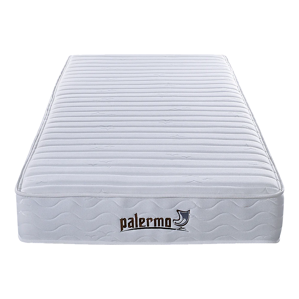 Contour Encased Coil Single Mattress – Hybrid Support with CertiPUR-US Certified Foam Comfort Layers