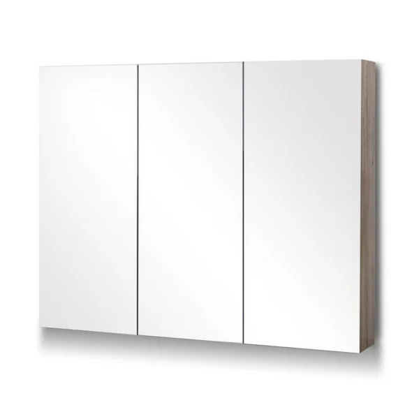 Cefito Bathroom Mirror Cabinet 900x720 mm – Oak