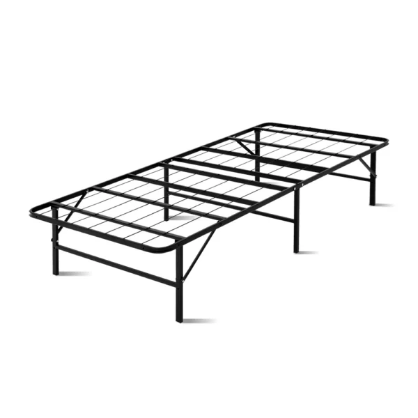 Artiss Folding Bed Frame Metal Base – Single