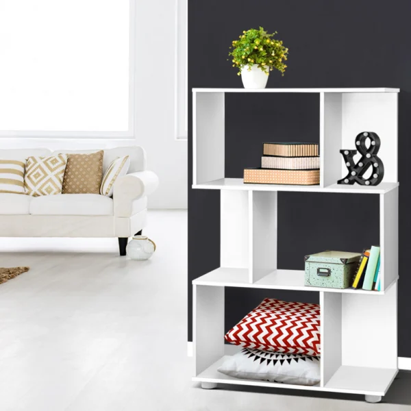 Artiss NINA Bookshelf 3 Tiers – White