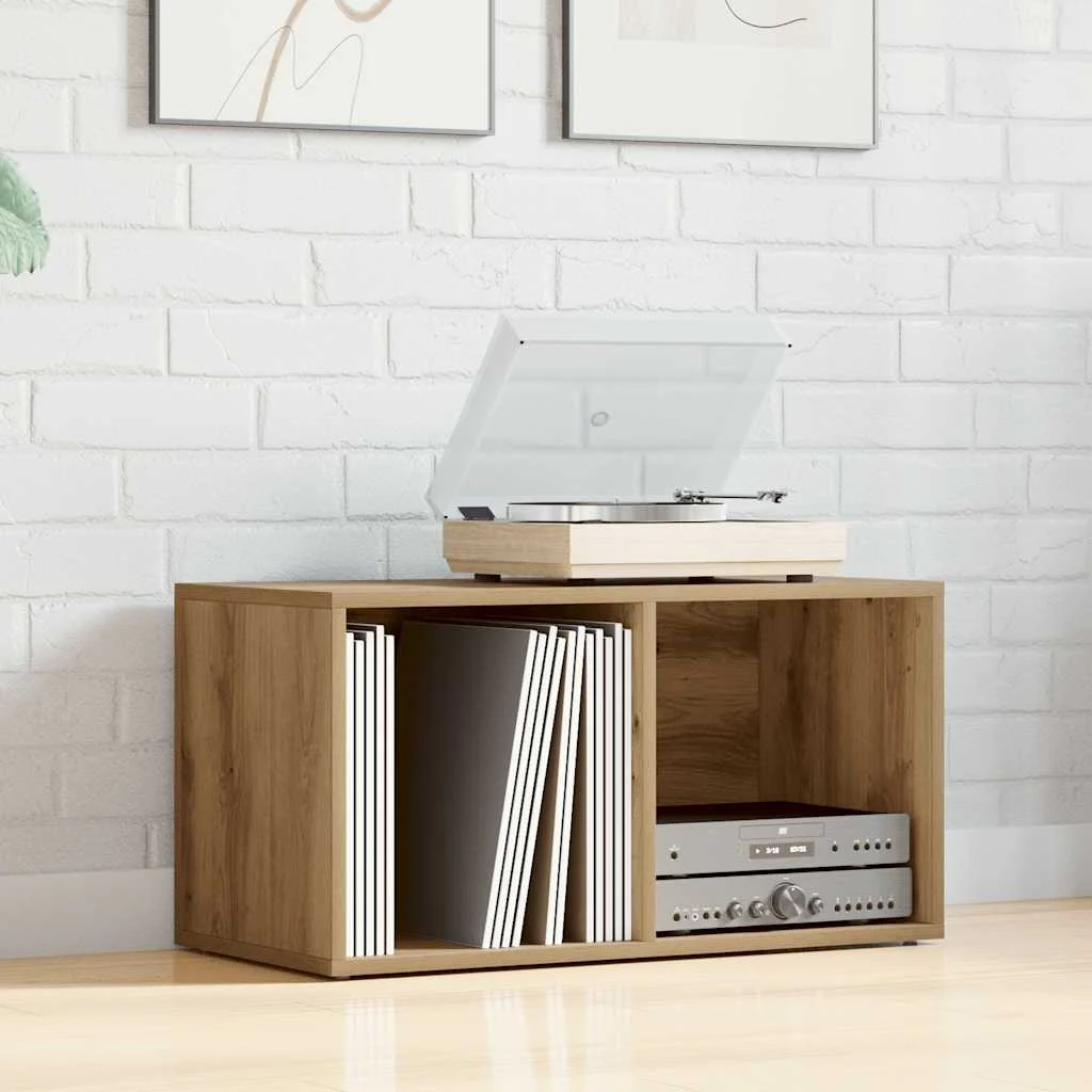 vidaXL LP Storage Box Artisan Oak 69.5x34x36 cm Engineered Wood