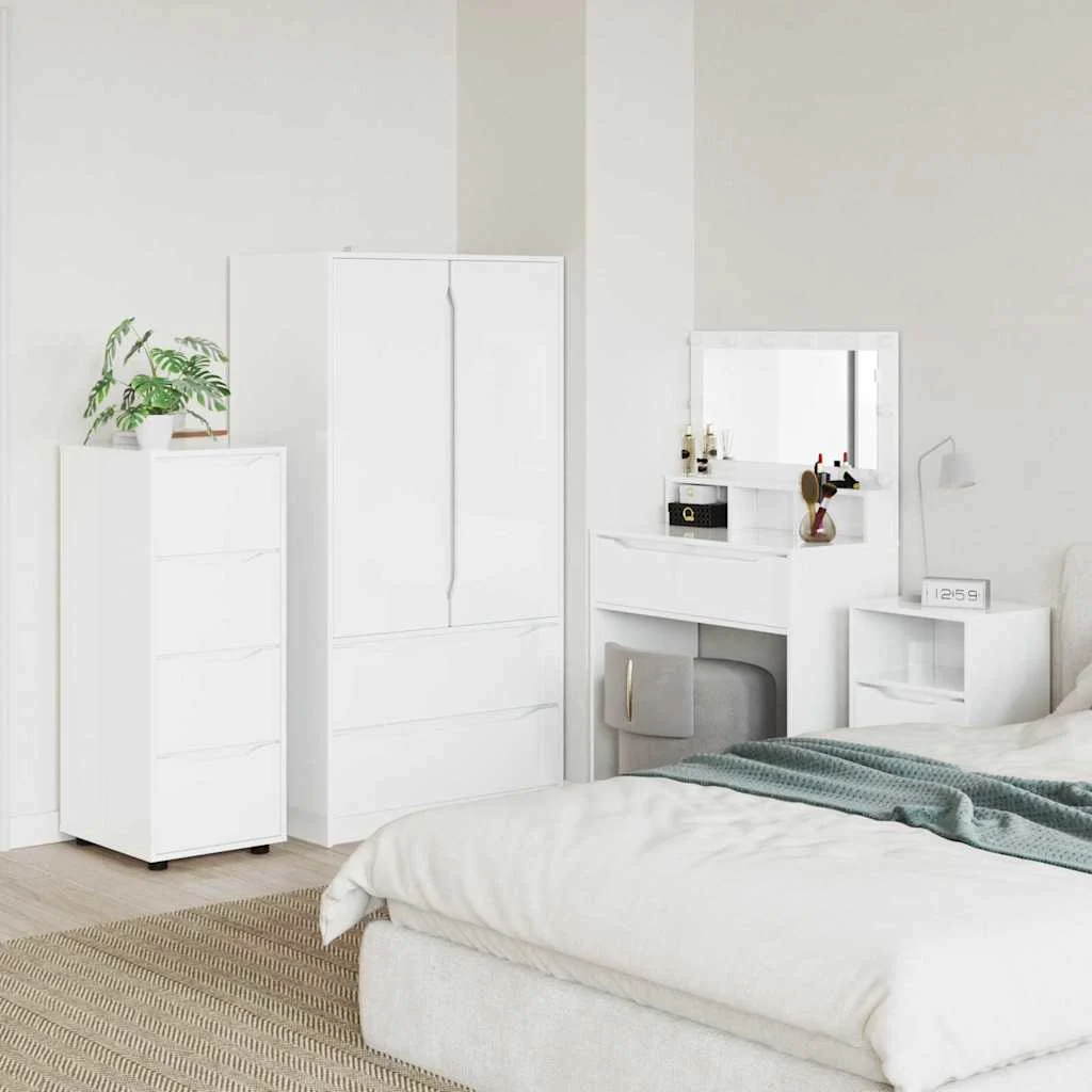 vidaXL Storage Cabinet 40 x 48 x 105 cm Engineered Wood