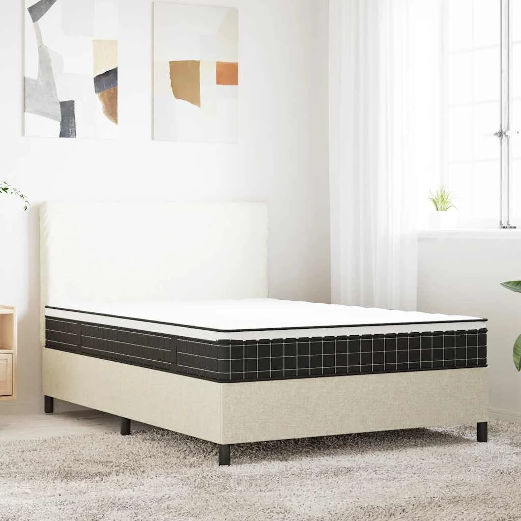 vidaXL Bonnell Spring Mattress Medium 137x190 cm Double Size – 23 cm Thick