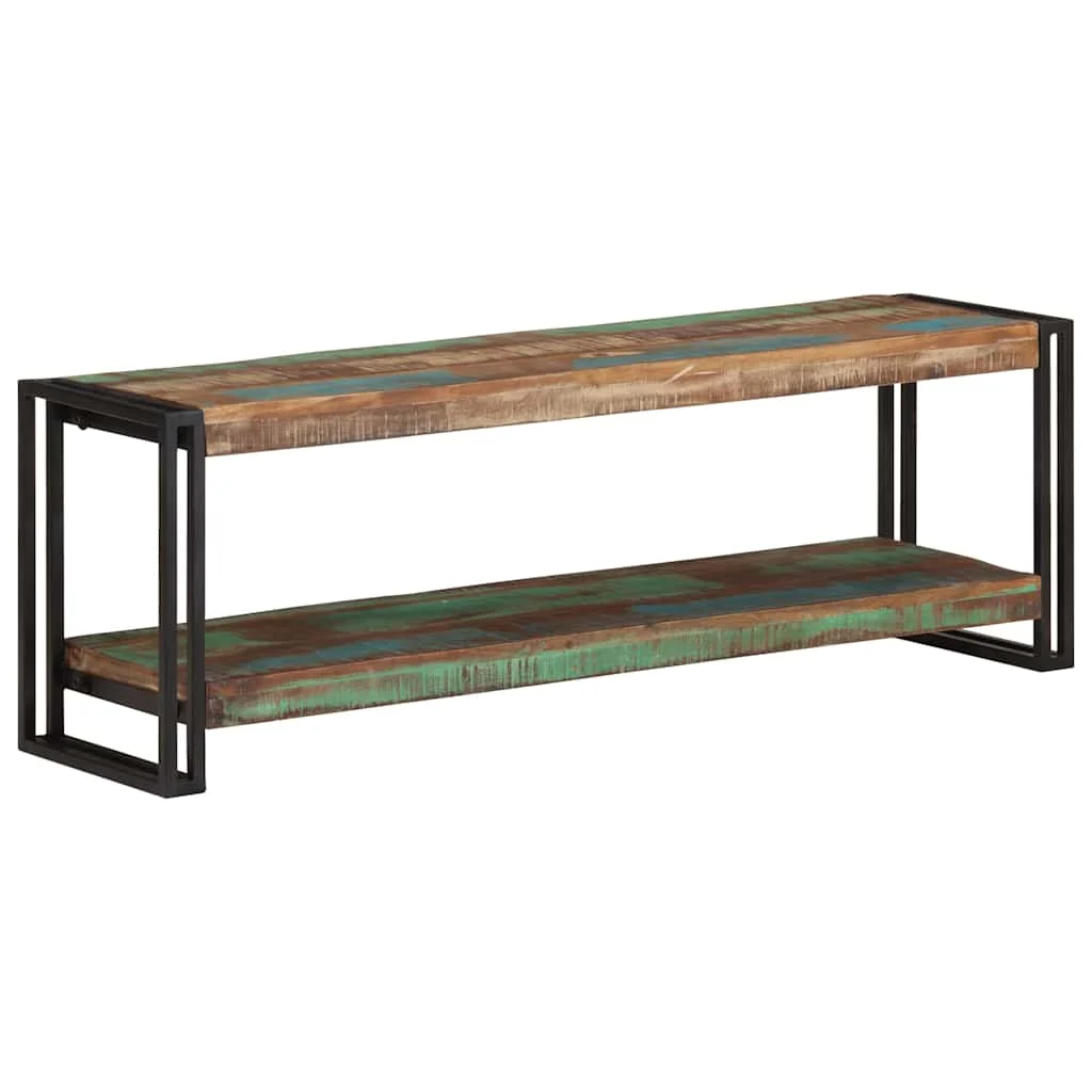 vidaXL TV Cabinet 120x30x40 cm Solid Reclaimed Wood