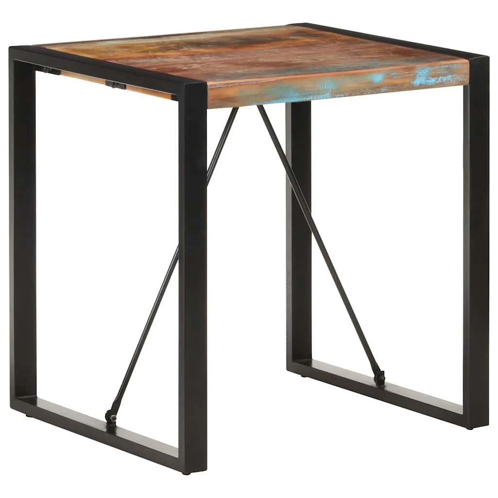 vidaXL Dining Table 70x70x75 cm Solid Wood Reclaimed