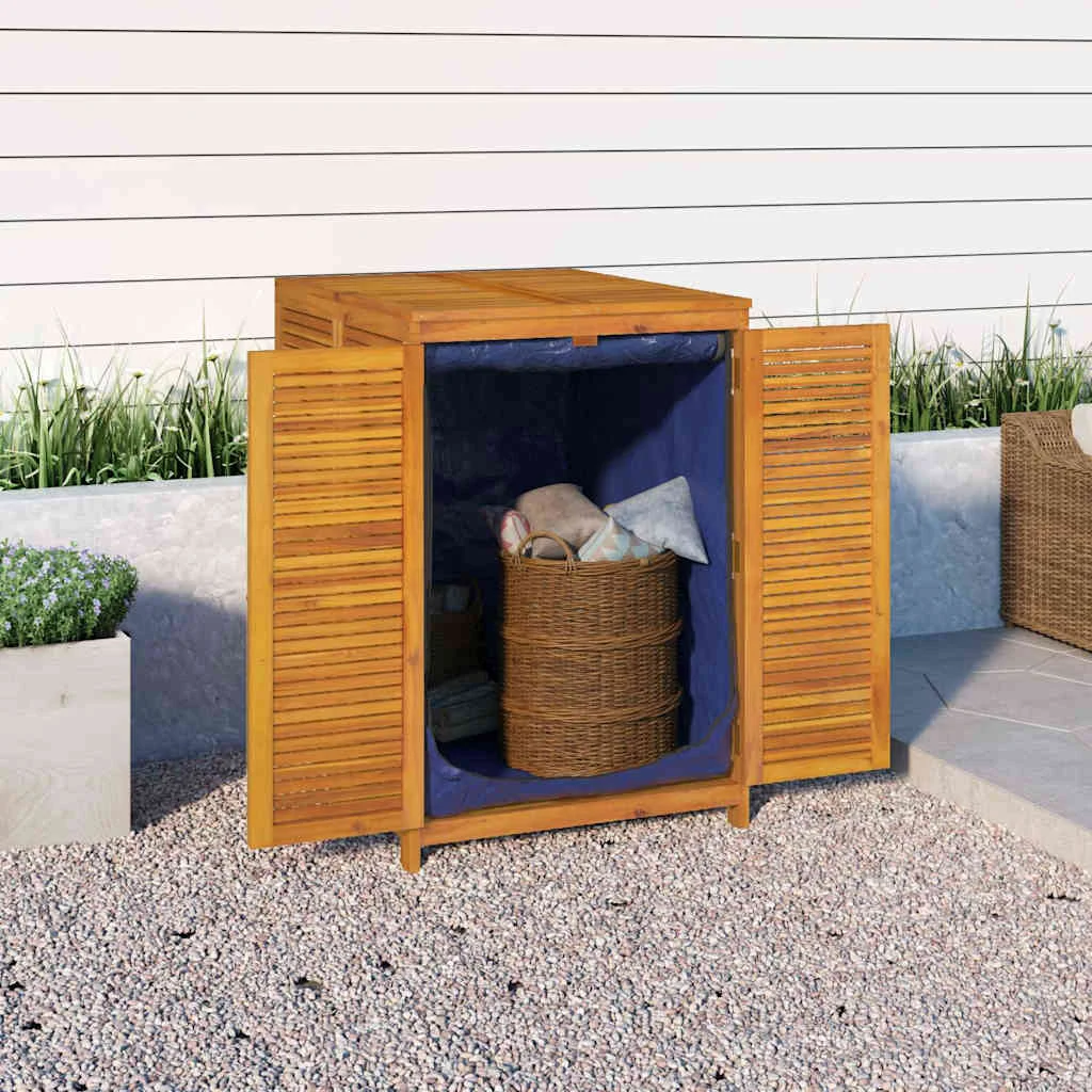 vidaXL Garden Storage Box 70x87x104 cm Solid Wood Acacia